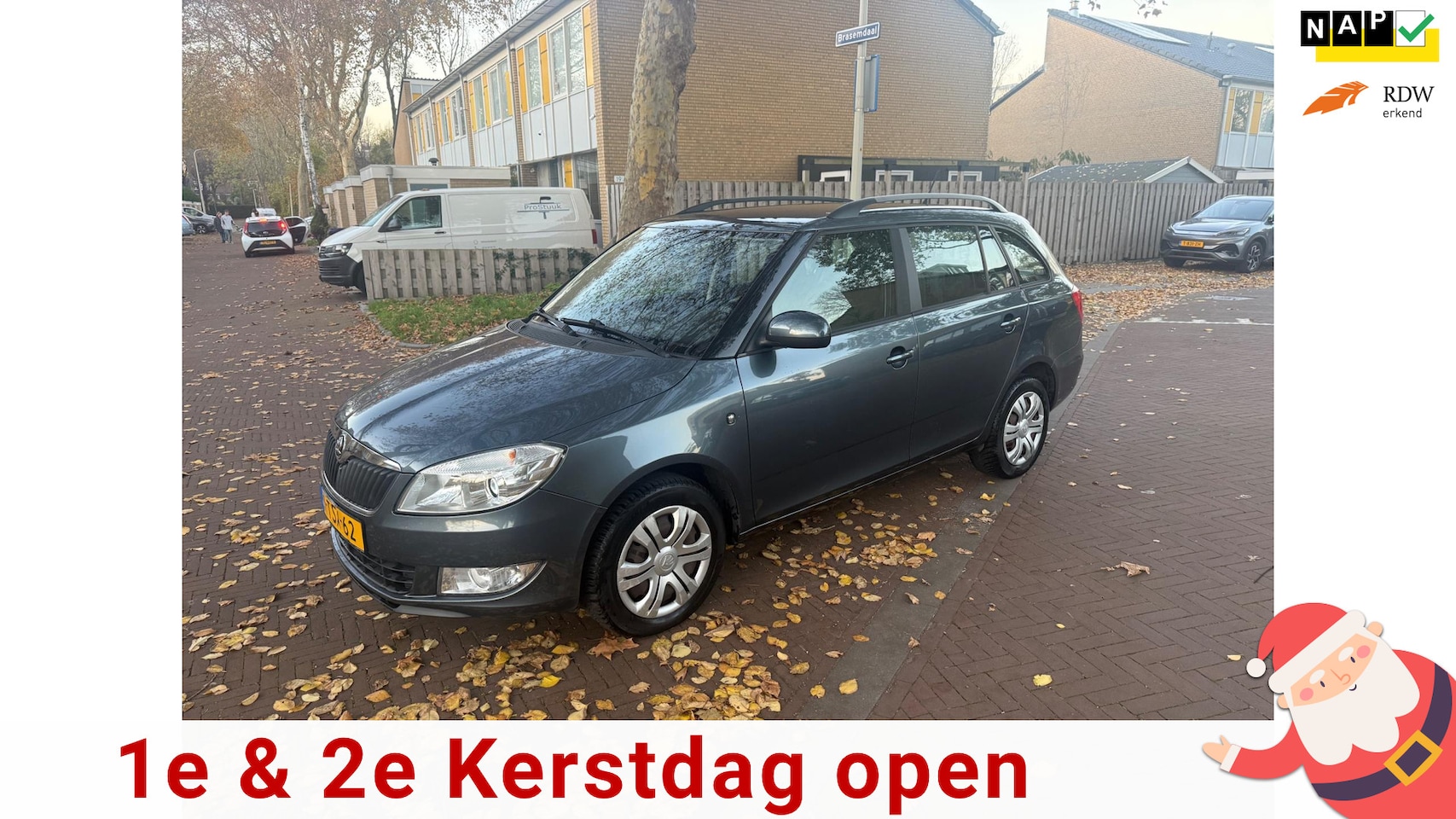 Skoda Fabia Combi - AUTOMAAT / Bouwjaar 2014 / Airco / Dealer onderhouden - AutoWereld.nl