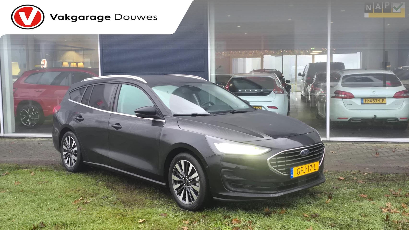 Ford Focus Wagon - 1.0 EcoBoost Hybrid Titanium X |NAP |Automaat |Stoel & Stuurverwarming - AutoWereld.nl