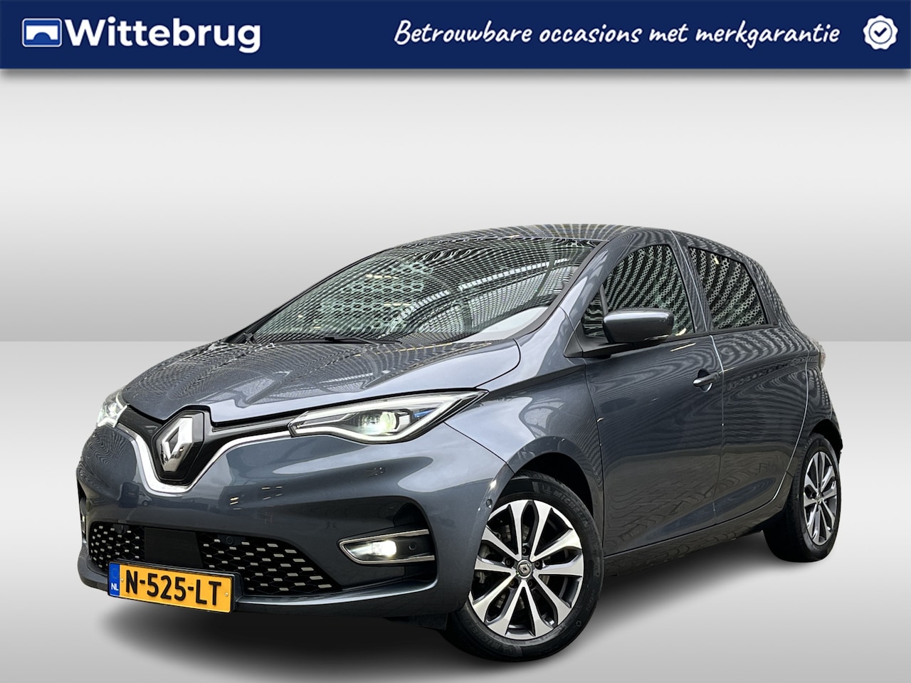 Renault Zoe - R135 Intens 52 kWh / Navigatie / Half leer / Climate controle / Camera / Parkeersensoren V - AutoWereld.nl