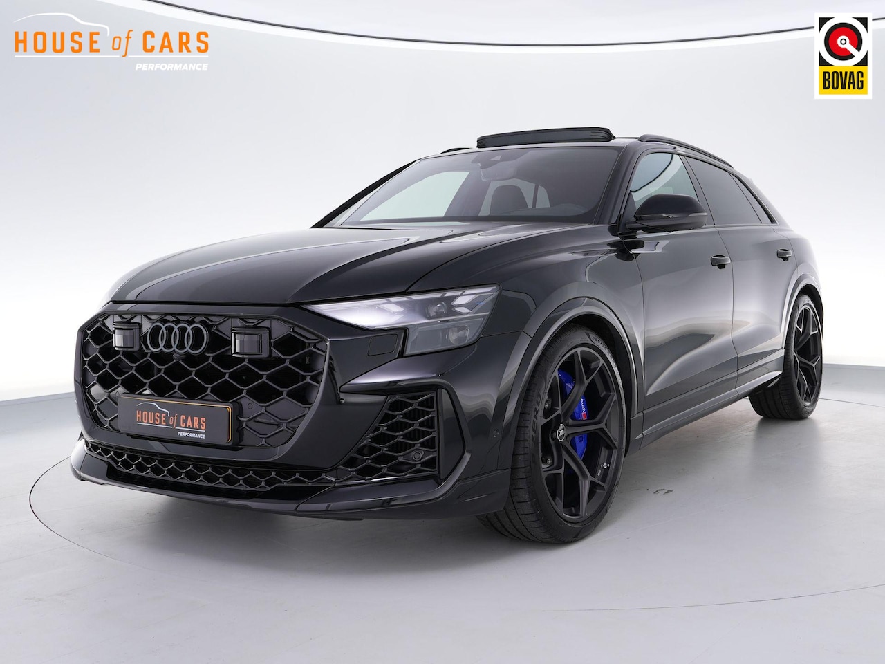 Audi RSQ8 - Performance 4.0 640pk TFSI |B&O advanced|RS-design blauw|pano|massage|soft close|keramisch - AutoWereld.nl