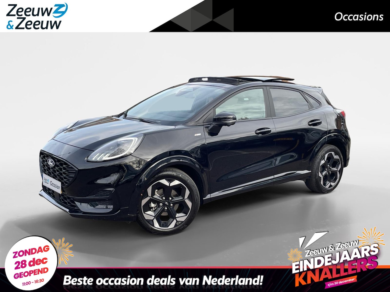Ford Puma - 1.0 EcoBoost Hybrid ST-Line X 155pk automaat | Stoel- stuur en voorruitverwarming | Kantel - AutoWereld.nl