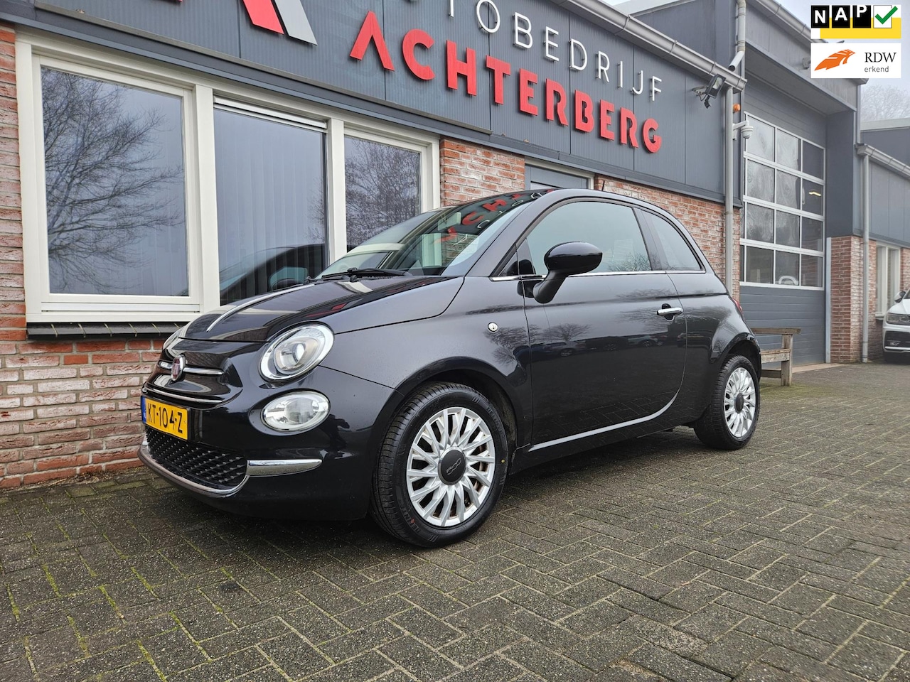 Fiat 500 - 0.9 TwinAir Turbo Lounge Automaat! Panoramadak! Airco! NAP! Leuke Auto! PDC! - AutoWereld.nl