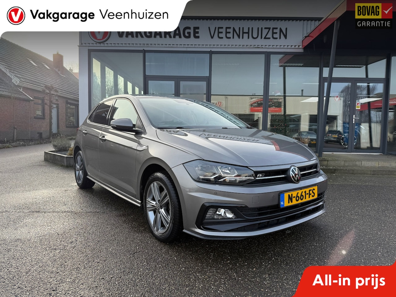 Volkswagen Polo - 1.0 TSI R-Line Edition|Rijklaar prijs| Carplay|ACC|Sensoren|Navi| - AutoWereld.nl