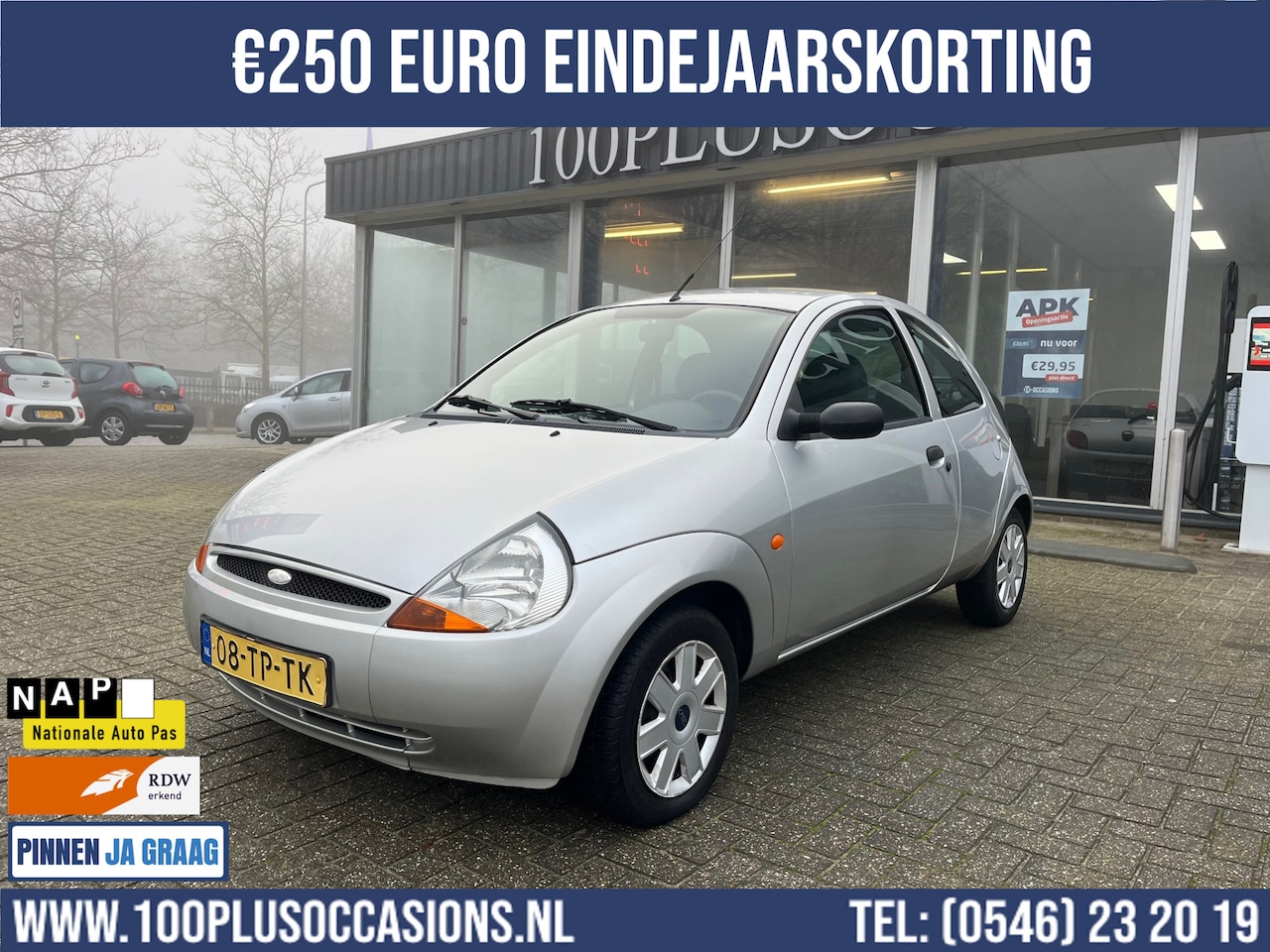 Ford Ka - 1.3 Futura | nwe apk | airco | NAP - AutoWereld.nl