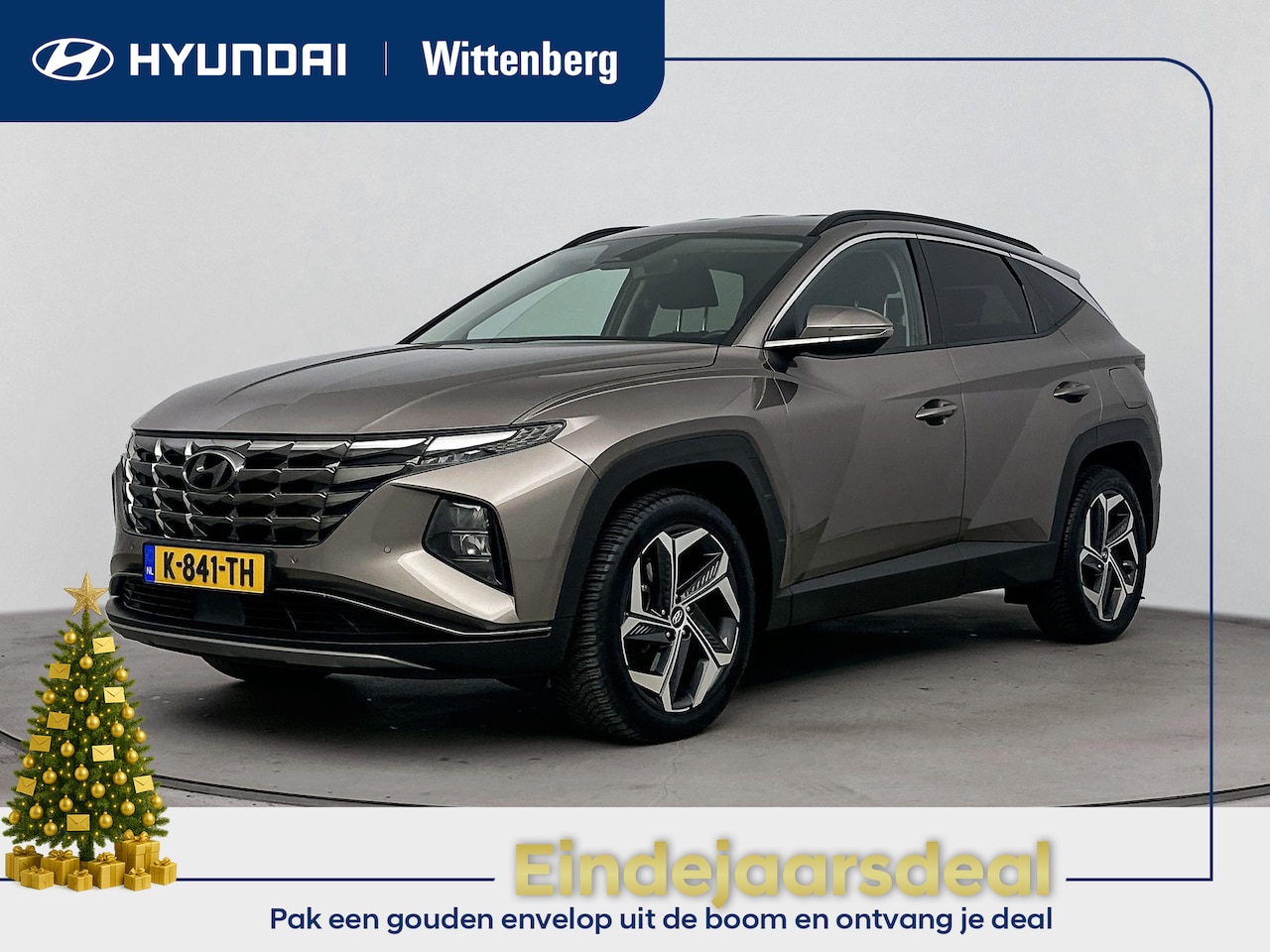 Hyundai Tucson - 1.6 T-GDI HEV COMFORT SMART | Trekhaak | Trekgewicht 1650kg | 19" Lm-wielen | Stoel + stuu - AutoWereld.nl