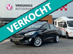 Ford Fiesta - 1.0 EcoBoost Titanium|LED Dagrij|PDC Achter|Cruise Control|Carplay|Navigatie|Lm Velgen