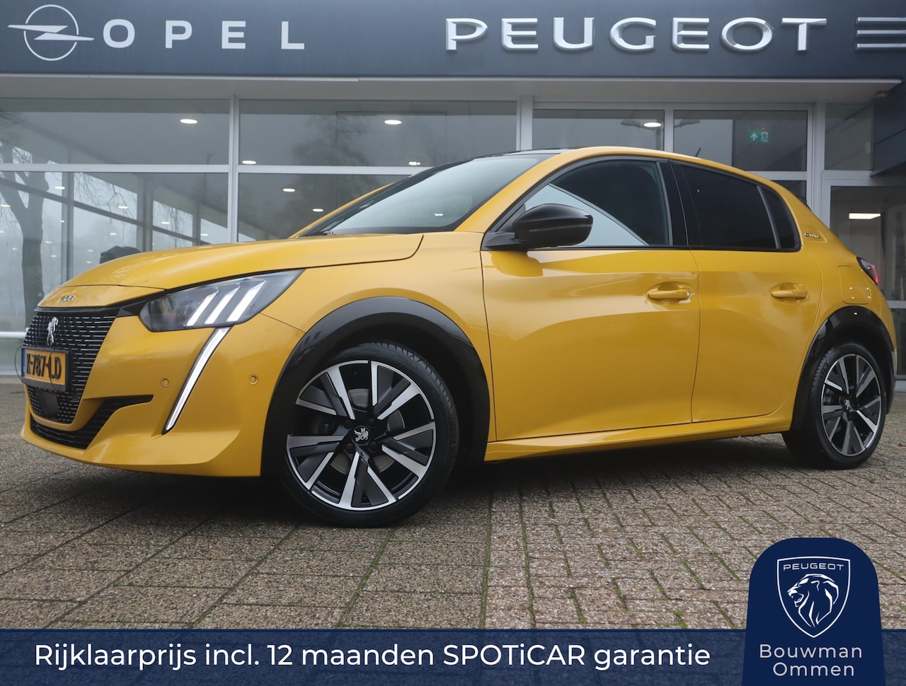 Peugeot 208 - New GT-Line PureTech 100pk, Rijklaarprijs, Panoramadak Stoelverwarming Adaptieve cruise co - AutoWereld.nl