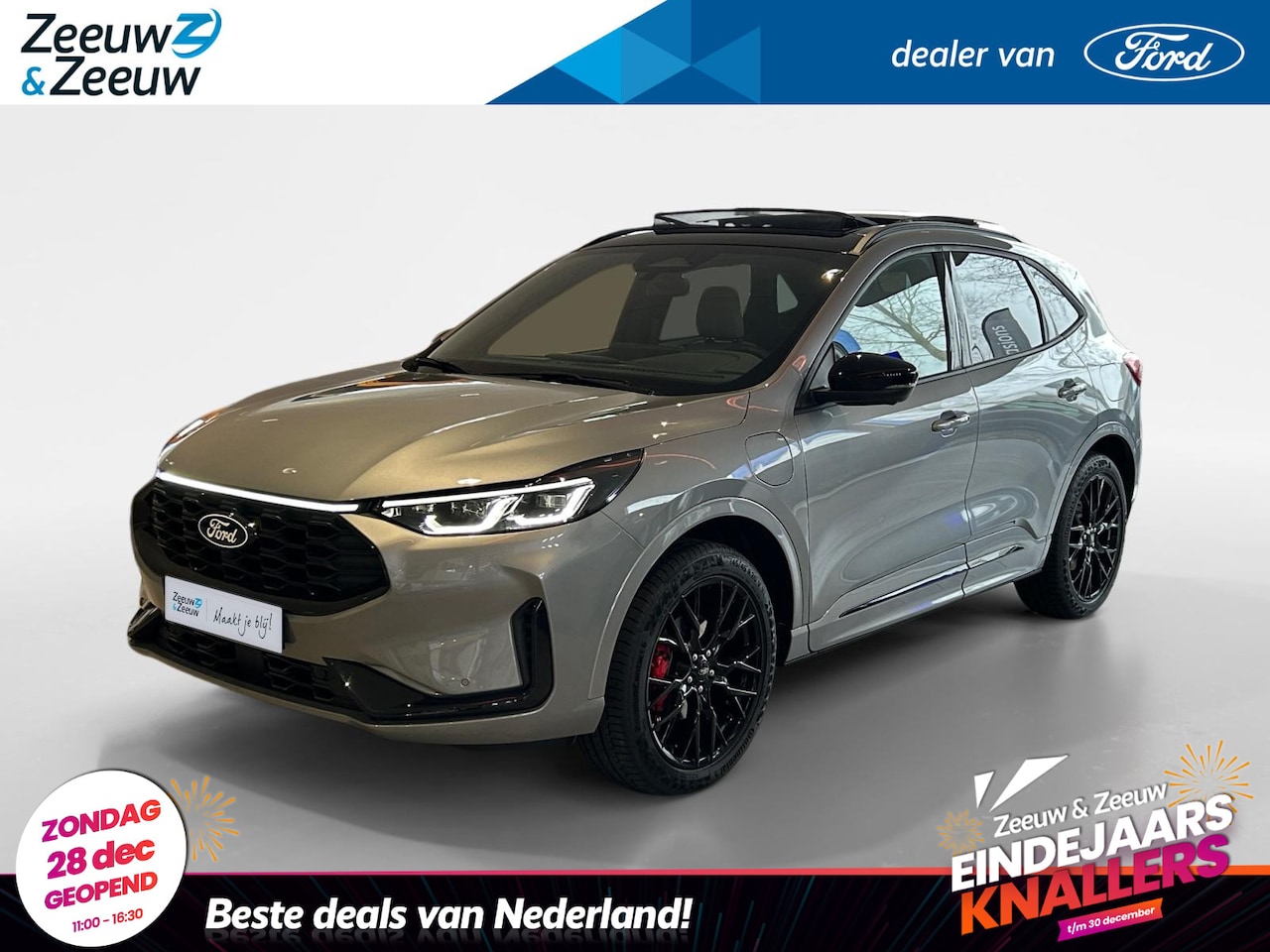 Ford Kuga - 2.5 PHEV Sound Edition 243pk | €4.000.- korting | Gratis laadpaal met montage | Panorama d - AutoWereld.nl