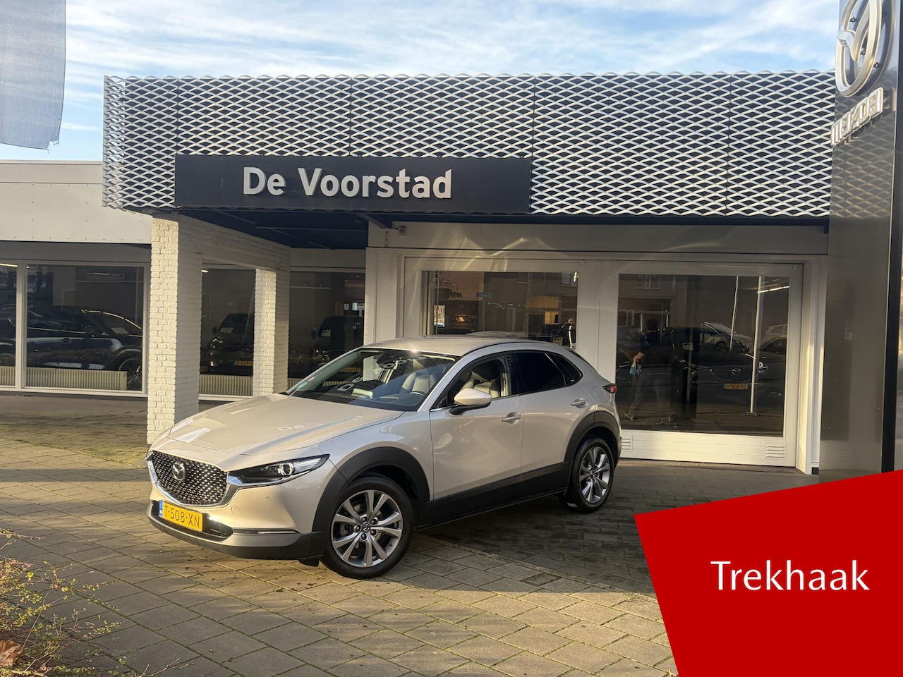 Mazda CX-30 - 2.0 e-SkyActiv-G M Hybrid Luxury | Leder | trekhaak | dealer onderhouden - AutoWereld.nl