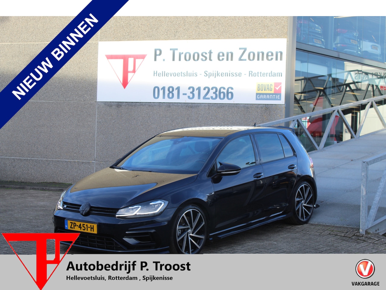 Volkswagen Golf - 2.0 TSI 4Motion R Panoramadak/Navigatie/Achteruitrijcamera/Dynaudio/Stoelverwarming/Ledere - AutoWereld.nl