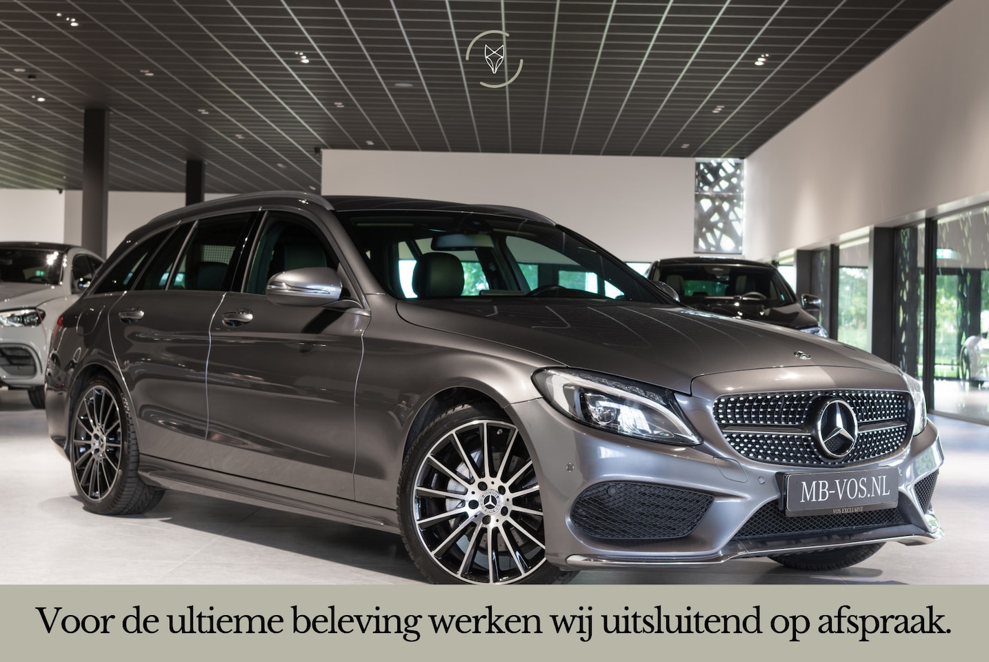 Mercedes-Benz C-klasse Estate - 180 AMG Sport Edition BTW|Leder|Sfeerverlichting|Aut-kofferklep|LED|19"|New Service/APK - AutoWereld.nl