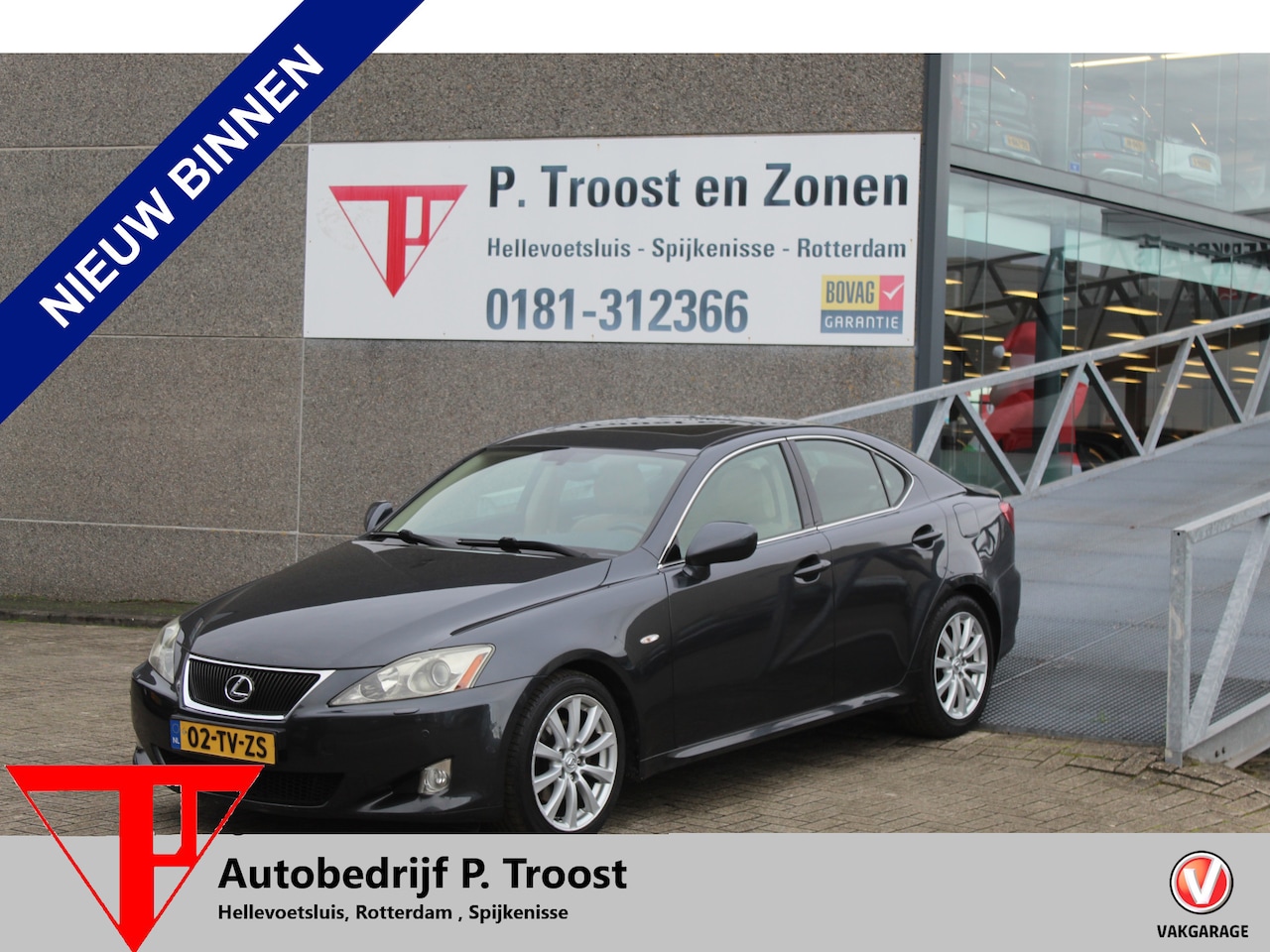 Lexus IS - 250 Executive Schuifkanteldak/Stoelverwarming/Lederen bekleding/Navigatie/Achteruitrijcame - AutoWereld.nl