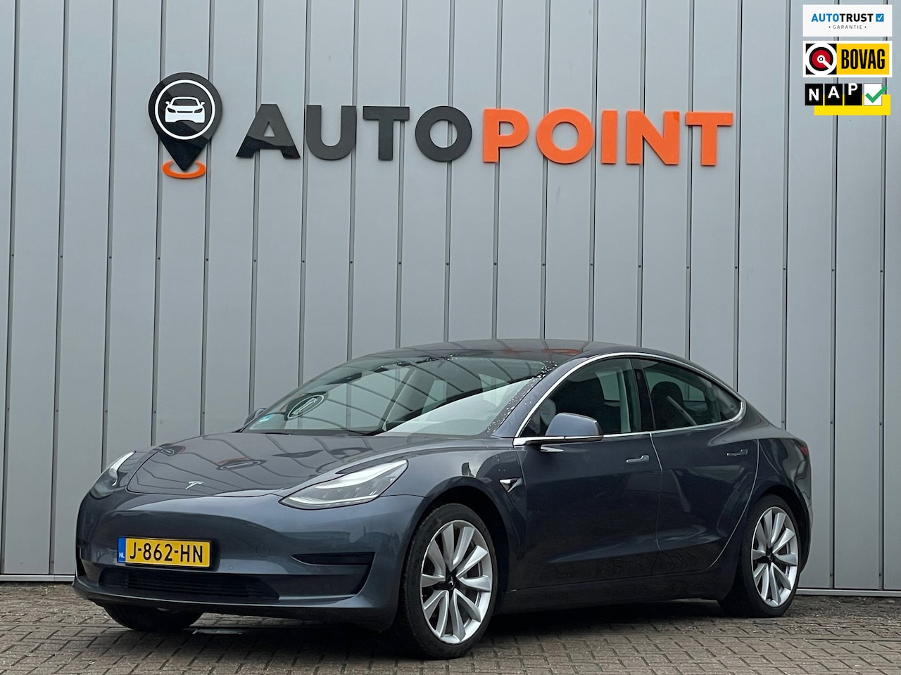 Tesla Model 3 - Standard RWD Plus 60 kWh|ORG NL|NAP|19''INCH|AUTOPILOT|APPLECARPLAY|CAMERA|PANO - AutoWereld.nl