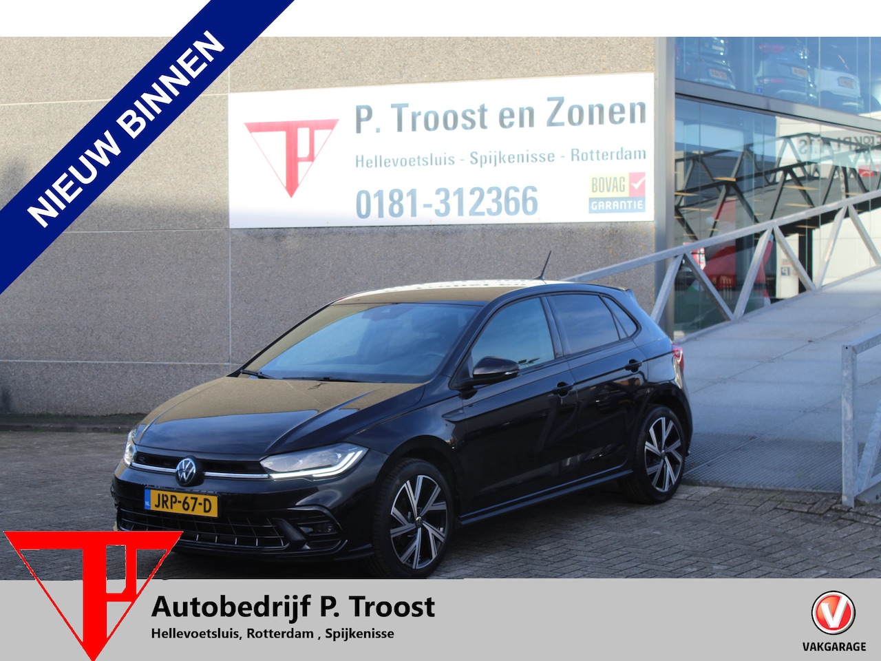 Volkswagen Polo - 1.0 TSI 2x R-Line Automaat Navigatie/Virtual cockpit/Adaptive cruise control/Achteruitrijc - AutoWereld.nl