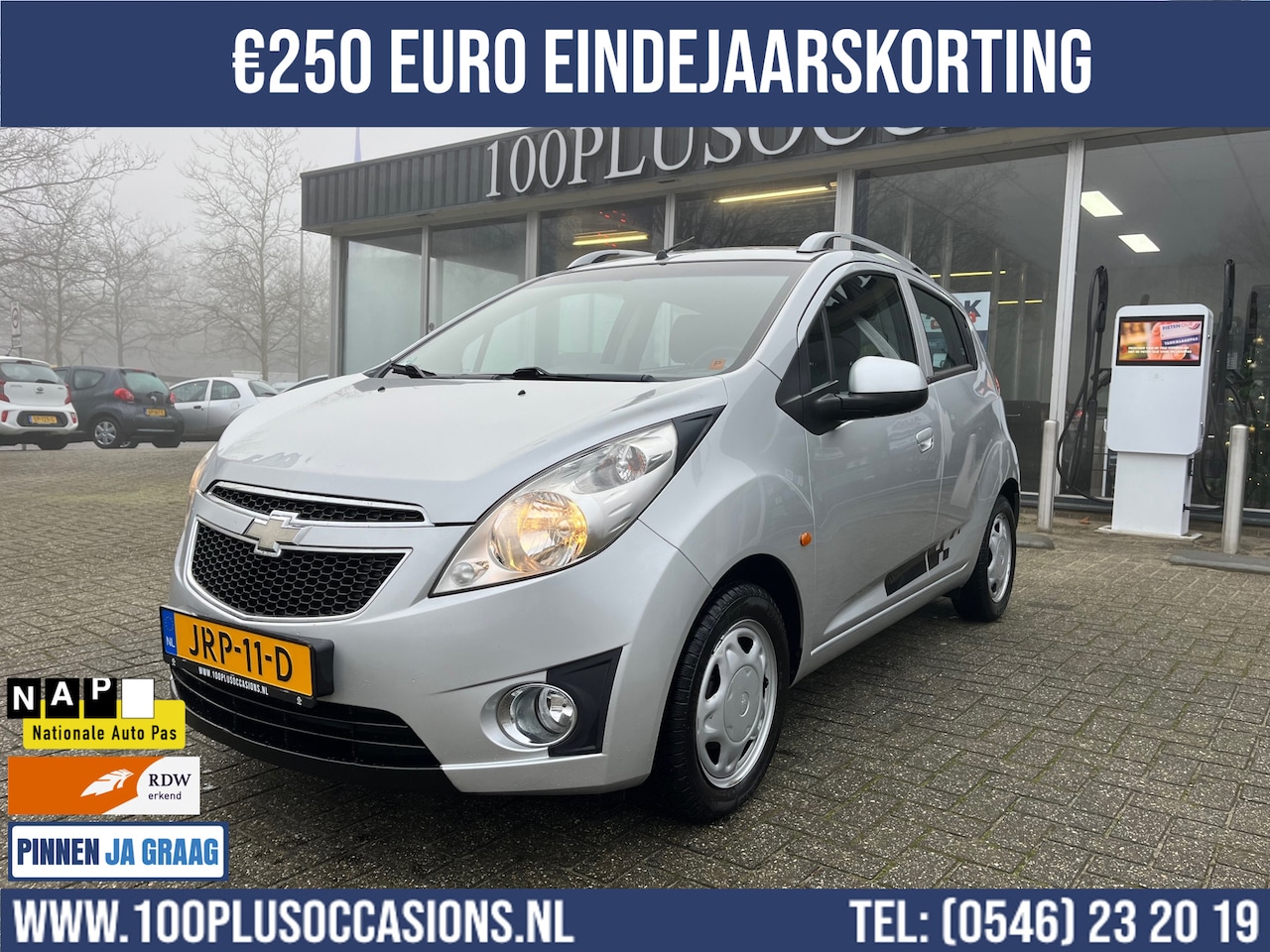 Chevrolet Spark - 1.2 16V LT | nwe apk | airco | 5 deurs - AutoWereld.nl