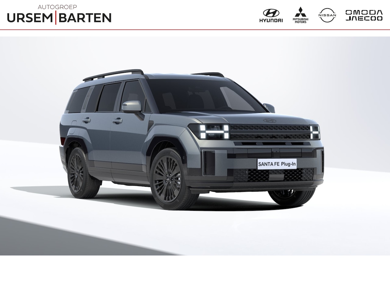 Hyundai Santa Fe - 1.6 T-GDI PHEV Black Line 4WD 7p. €6.500 korting! Van €69.840 naar €63.340! - AutoWereld.nl