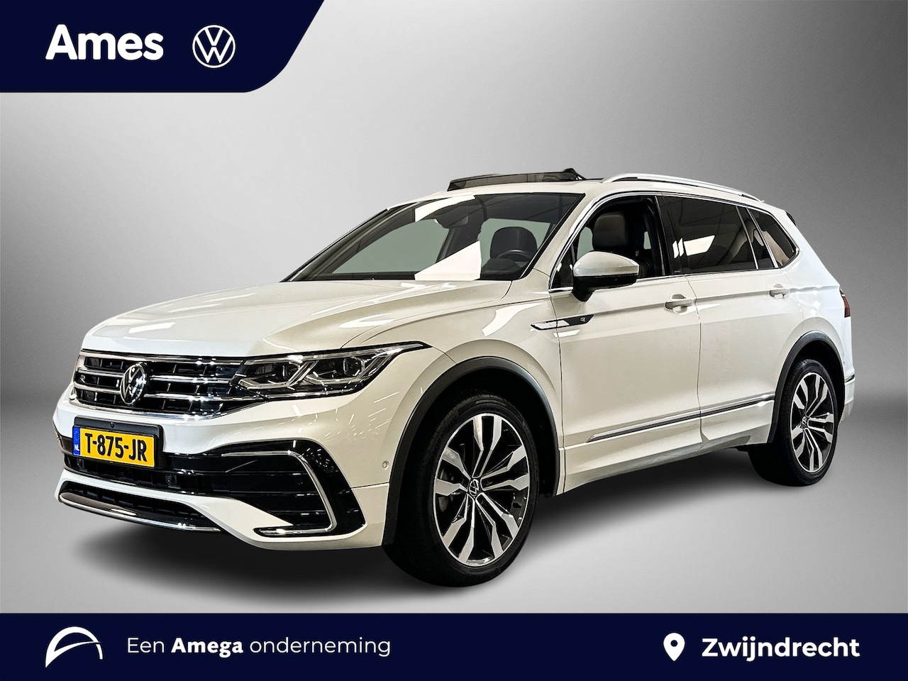 Volkswagen Tiguan Allspace - 1.5 150pk TSI R-Line Business+ Panorama-dak | Head-up display | R-Line - AutoWereld.nl