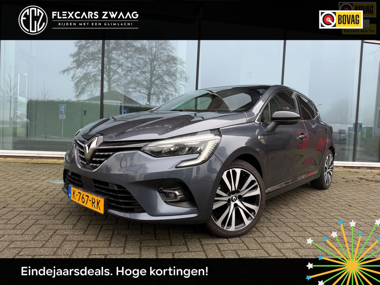 Renault Clio - 1.6 E-Tech Hybrid 140 Initiale Paris - Automaat - Navi groot - Org.NL - AutoWereld.nl