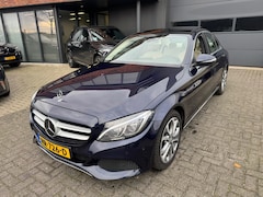 Mercedes-Benz C-klasse - 350 e PANO 360 CAMERA HUD MEMORY TREKHAAK DEALER OH ORIG NL NAP