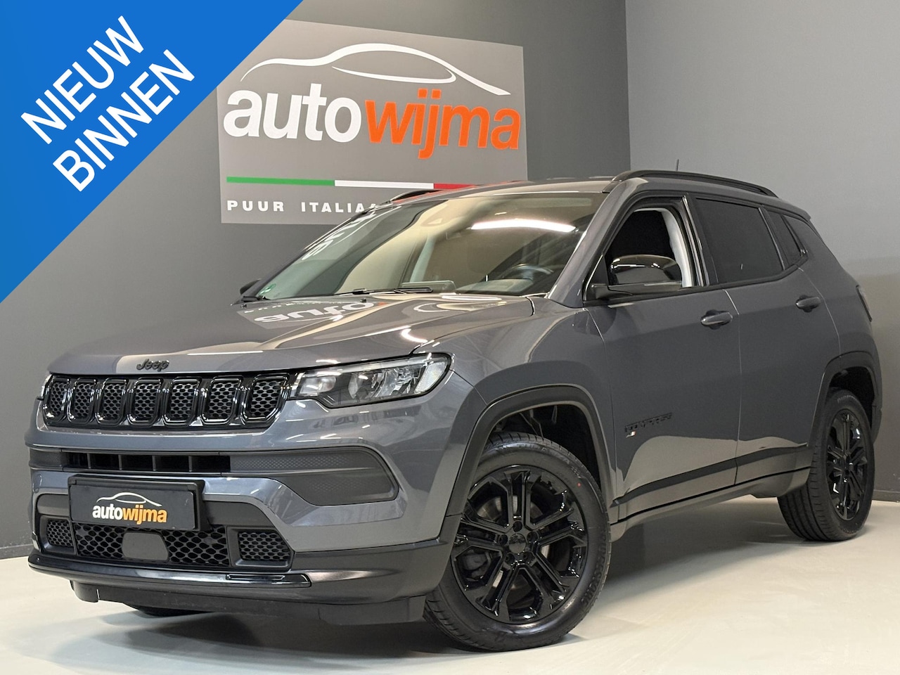 Jeep Compass - 1.5l GSE 145pk e-Hybrid Night Eagle DCT Carplay, Led koplampen, Stoel/Stuur verwarming - AutoWereld.nl