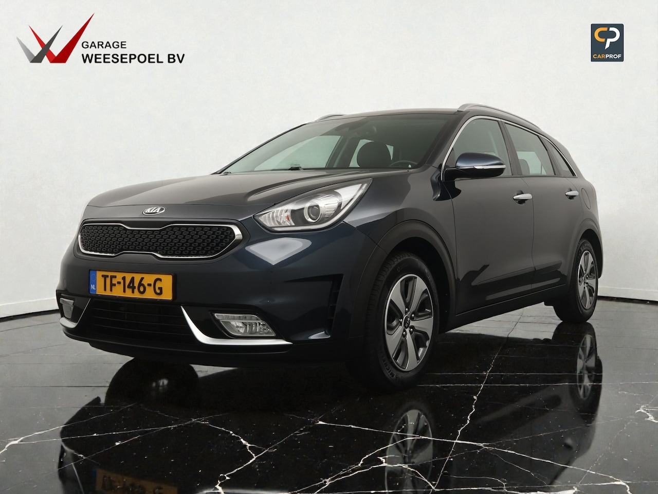 Kia Niro - 1.6 GDi Hybrid DynamicLine - Navigatie - Camera - Climate control - Cruise control -  All - AutoWereld.nl