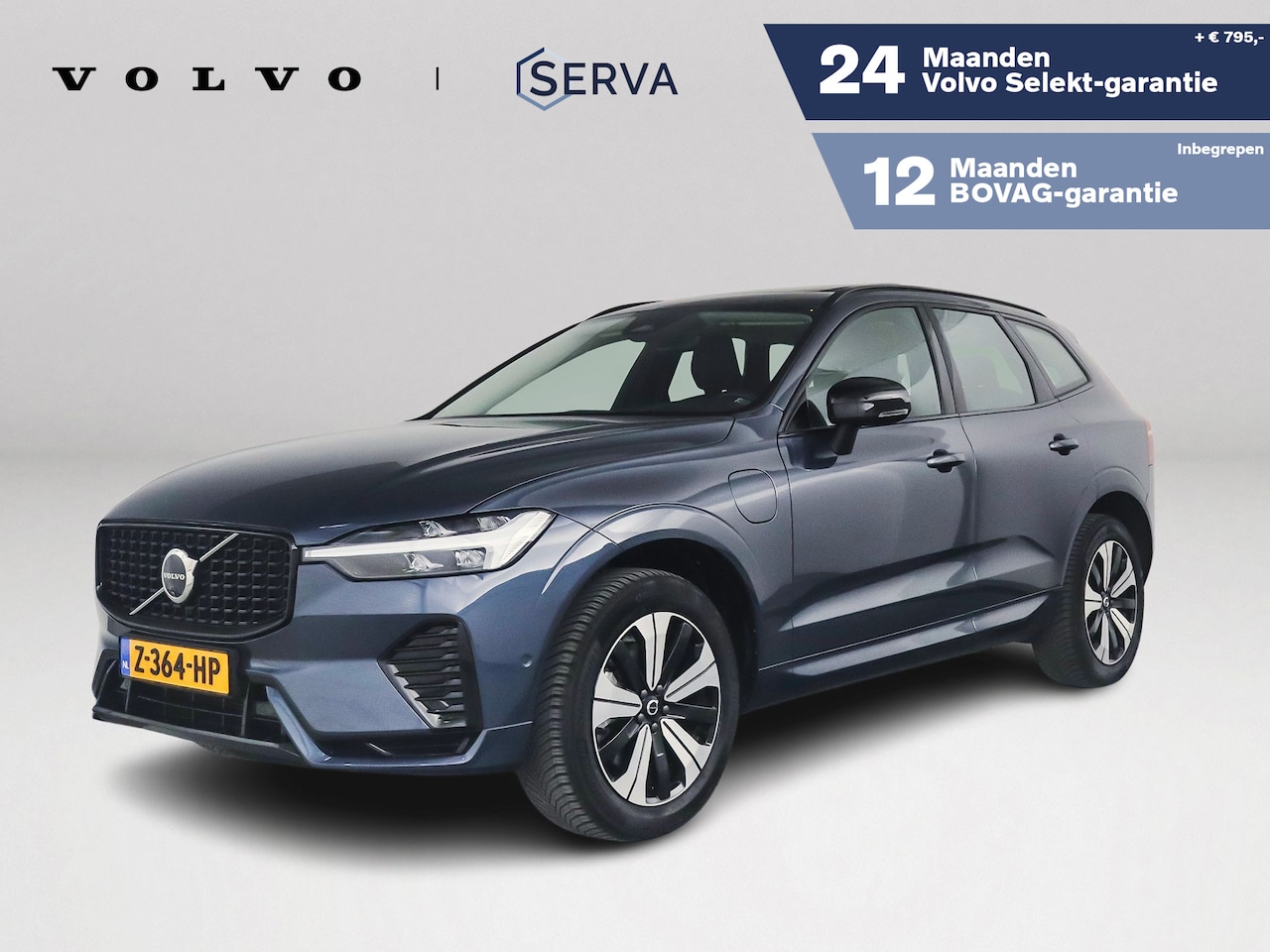 Volvo XC60 - T6 Plug-in hybrid AWD Plus Dark | Panoramadak | 360° camera | Stoel- en Stuurverwarming | - AutoWereld.nl