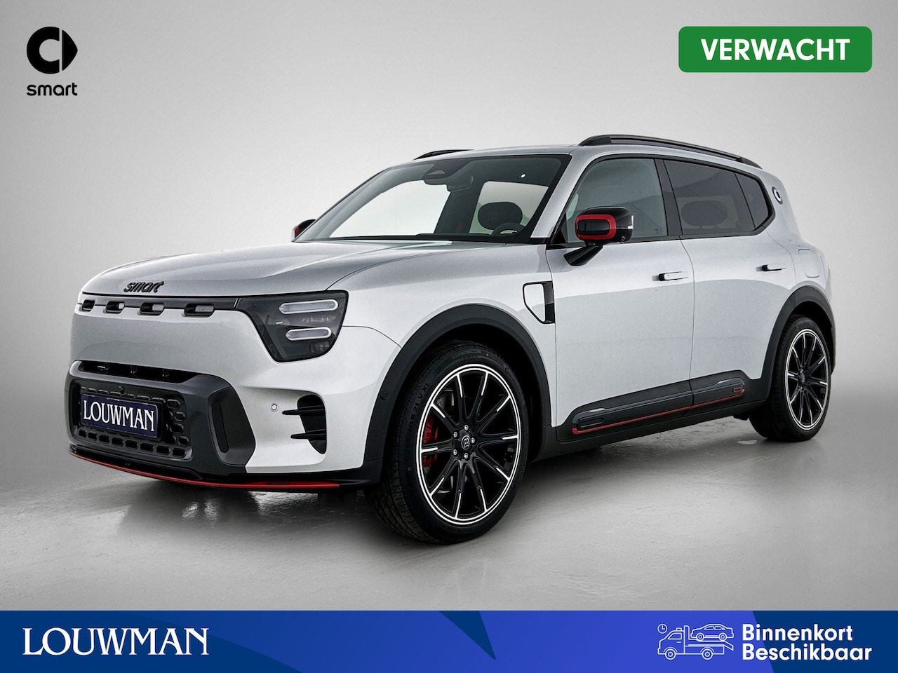 Smart #5 - Brabus 100 kWh | INTRODUCTIEKORTING VAN €63.440 NAAR €58.940 | Augmented Reality head-up d - AutoWereld.nl