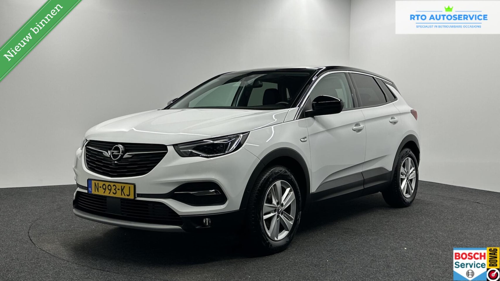 Opel Grandland X - 1.2 Turbo Business Elegance CAMERA NAVI ECC CARPLAY. - AutoWereld.nl