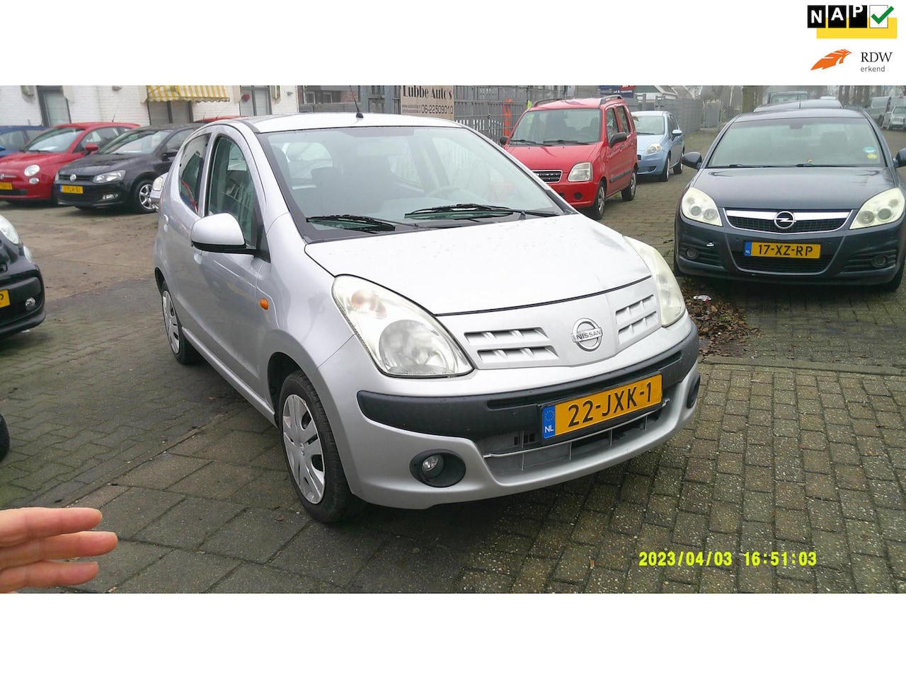 Nissan Pixo - 1.0 Acenta st bekr airco elek pak nap apk - AutoWereld.nl