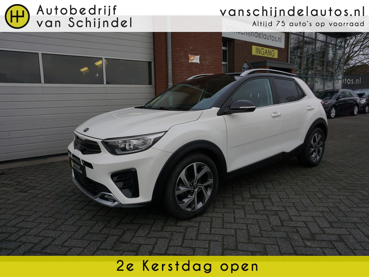Kia Stonic - 1.0 T-GDi MHEV GT-Line CAMERA - APPLE CARPLAY - ANDROID - PARKEERSENSOREN - HALF LEDER - 1 - AutoWereld.nl