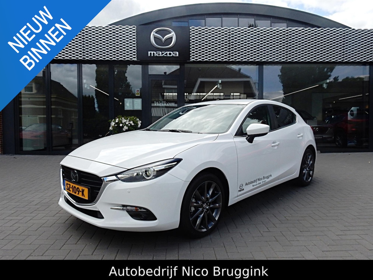 Mazda 3 - SkyActiv-G 120 6MT GT-M *Trekhaak* *Dealeronderhouden* *All-in prijs* - AutoWereld.nl