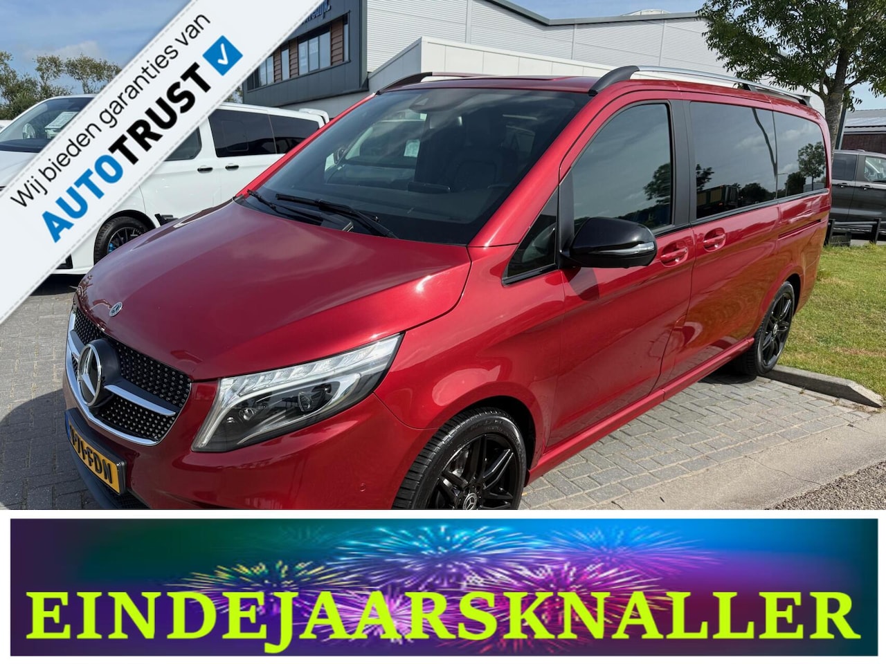 Mercedes-Benz V-klasse - 300d 4-MATIC Lang DC AMG 239Pk Dubbele Cabine Avantgarde BURMESTER, 360, Trekhaak, FULL OP - AutoWereld.nl