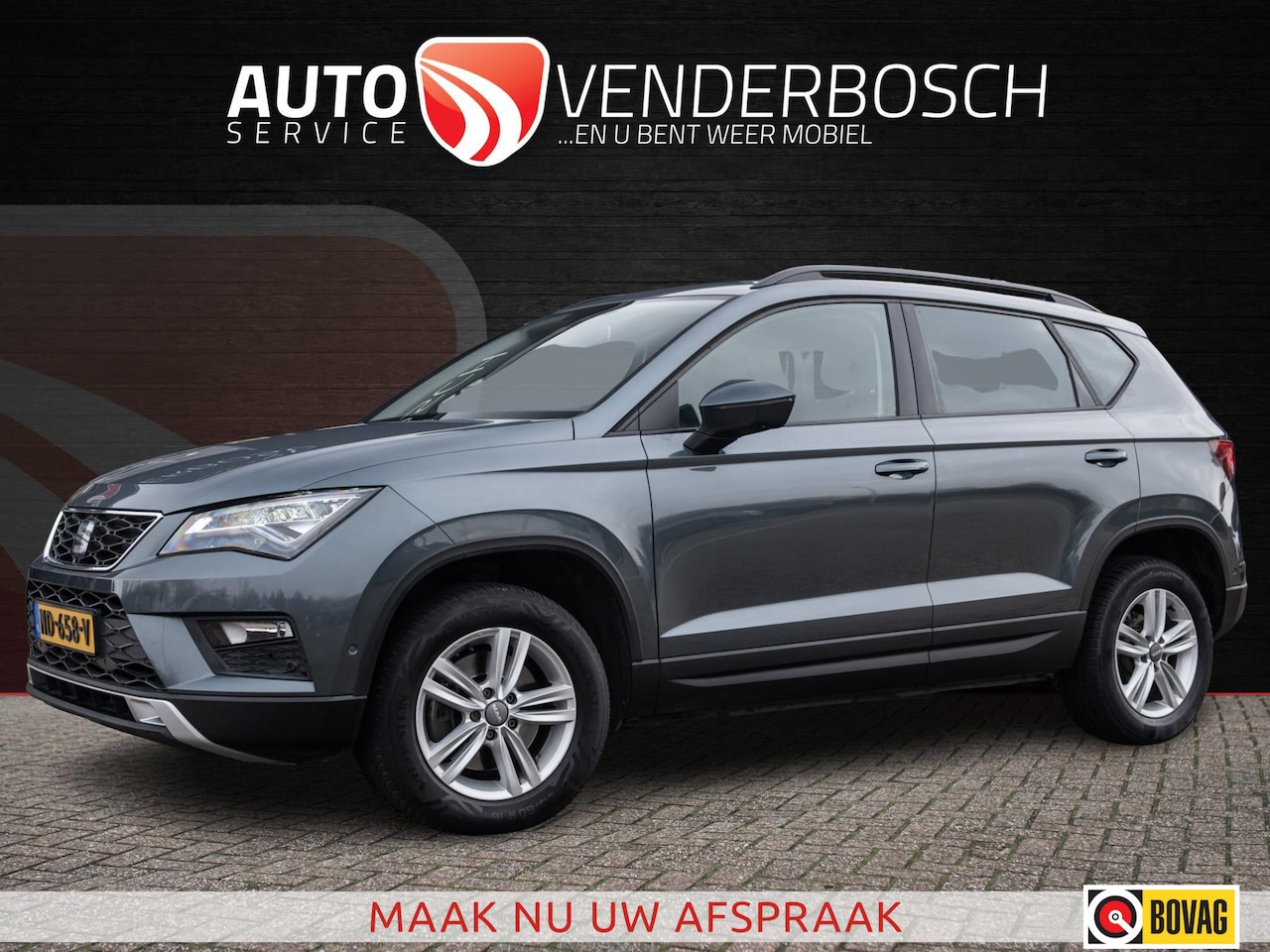 SEAT Ateca - 1.0 EcoTSI Style 116pk | Apple Carplay | LED | Camera | Trekhaak 1.300 kg - AutoWereld.nl