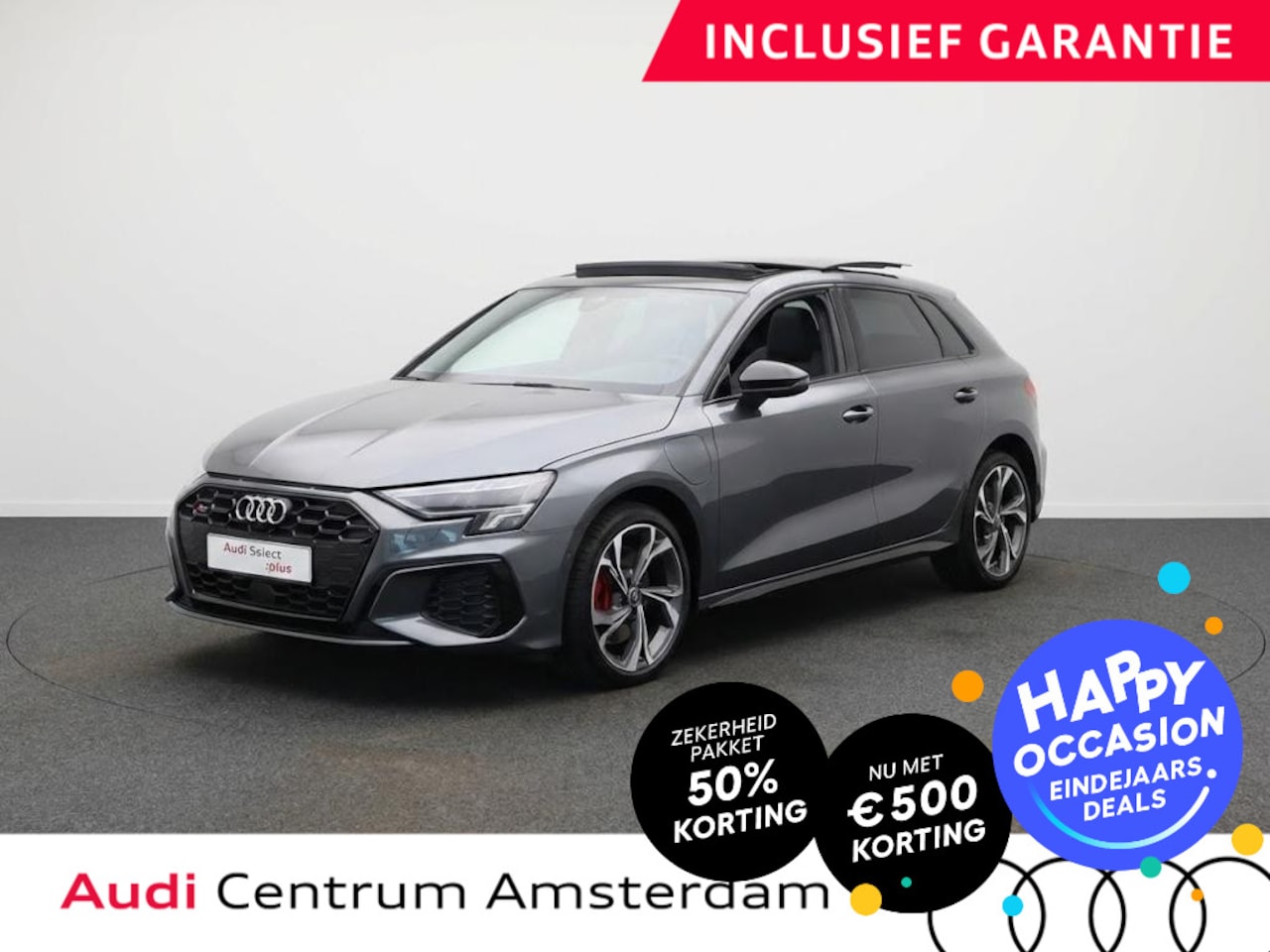 Audi A3 Sportback - 45 TFSI e S edition Competition 272 pk SOH 100% S-tronic| Navigatie | Panoramadak | Privat - AutoWereld.nl