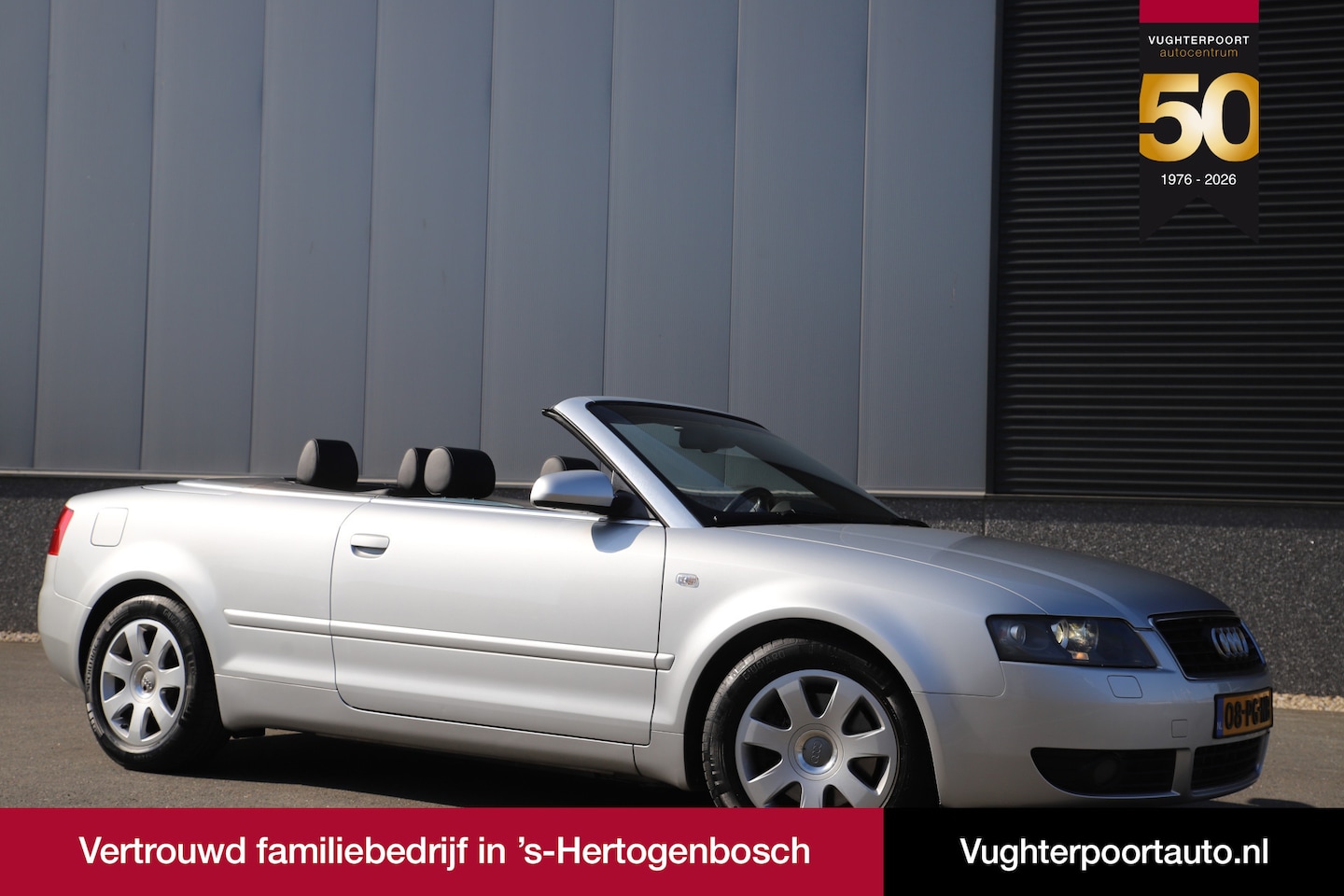 Audi A4 Cabriolet - 2.4 V6 170pk/ Pro Line/Automaat/Leder/Cruise/Nw.Kap - AutoWereld.nl