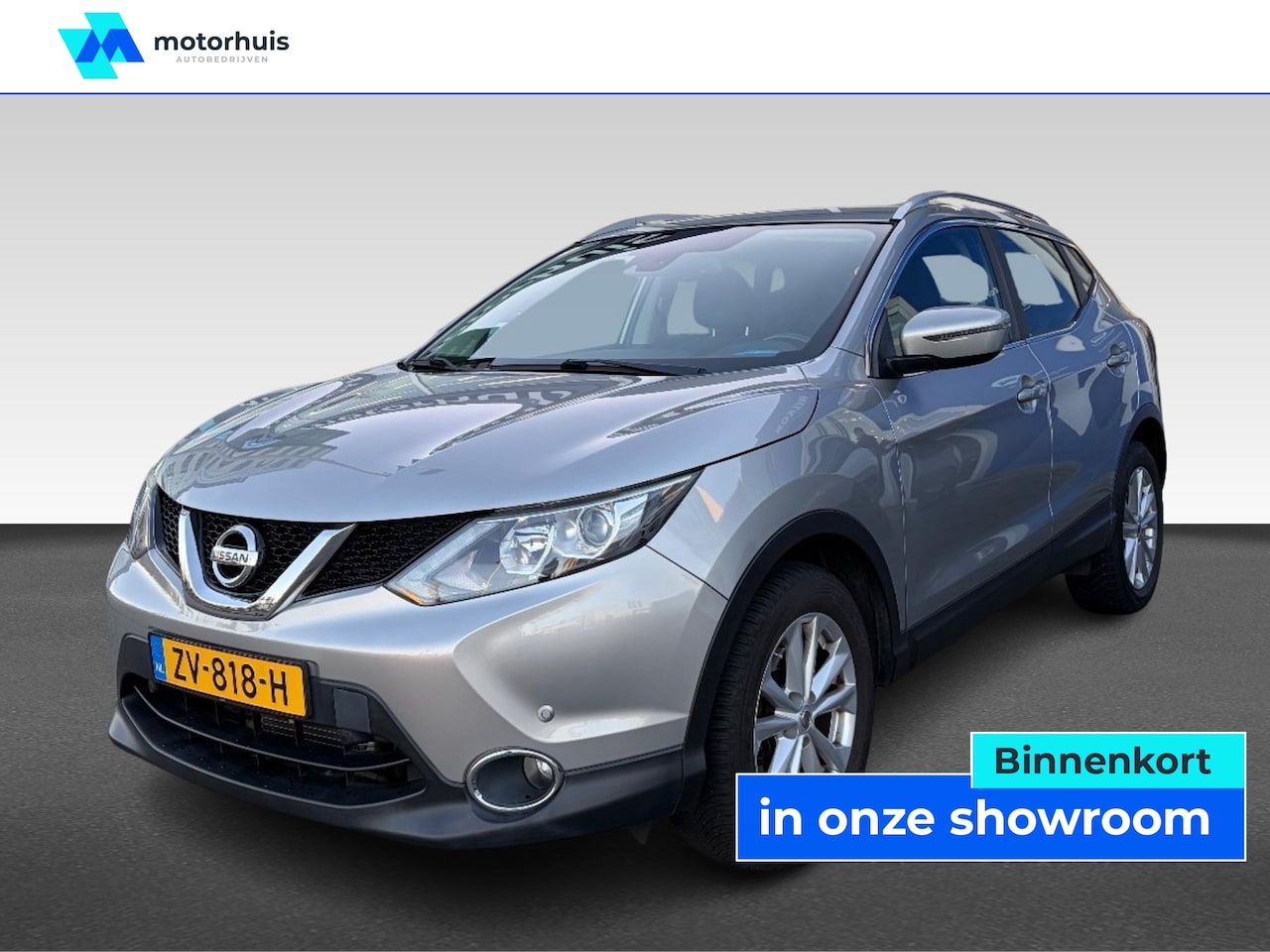 Nissan Qashqai - 1.2 DIG-T 115PK AUTOMAAT BUSINESS EDITION NAVI CAMERA TREKHAAK - AutoWereld.nl