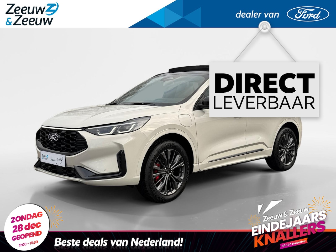 Ford Kuga - 2.5 PHEV Sound Edition | Uit Voorraad Leverbaar | Beperkte Beschikbaarheid | Prijs Inclusi - AutoWereld.nl