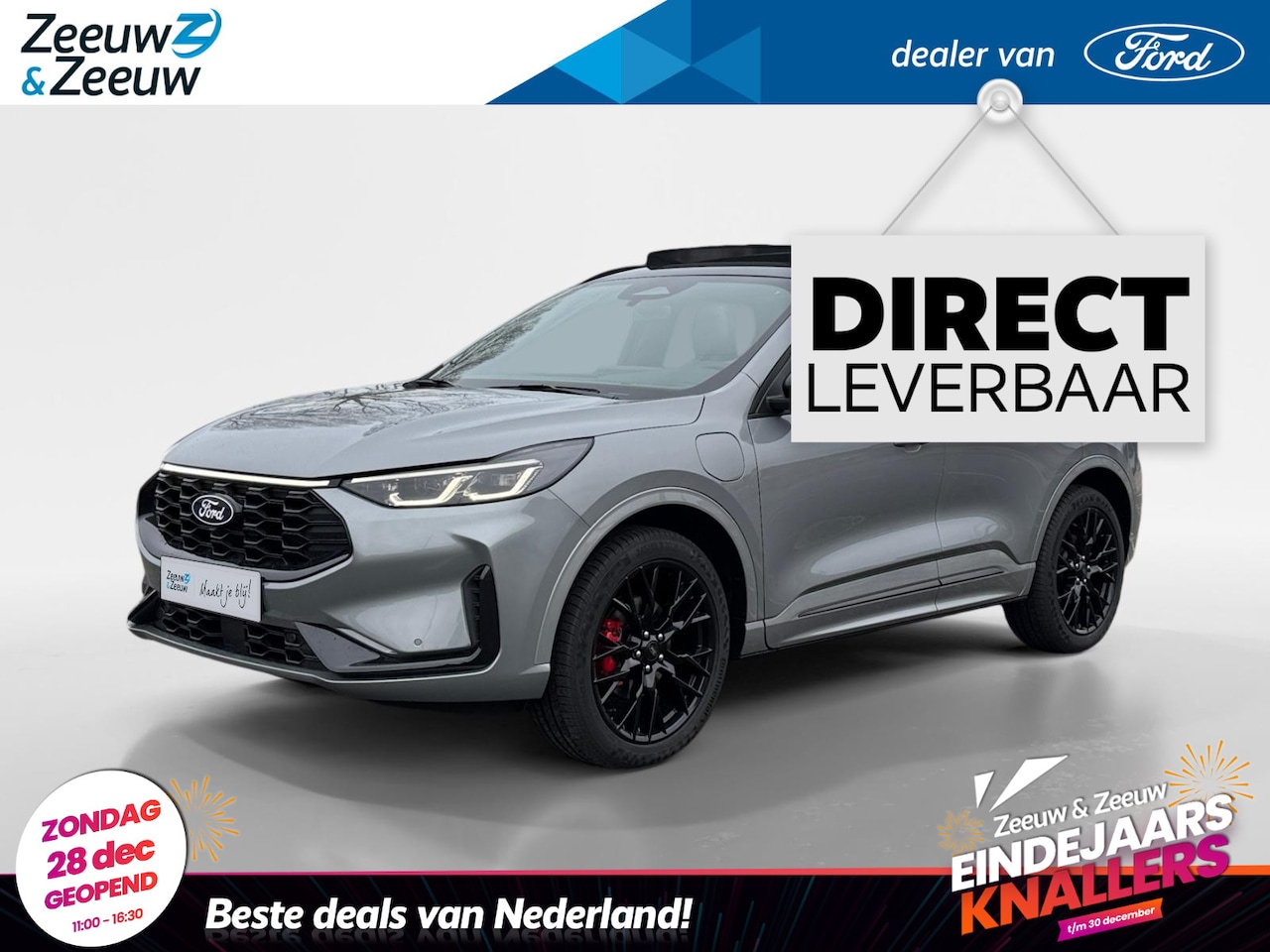 Ford Kuga - 2.5 PHEV Sound Edition | Uit Voorraad Leverbaar | Beperkte Beschikbaarheid | Prijs Inclusi - AutoWereld.nl