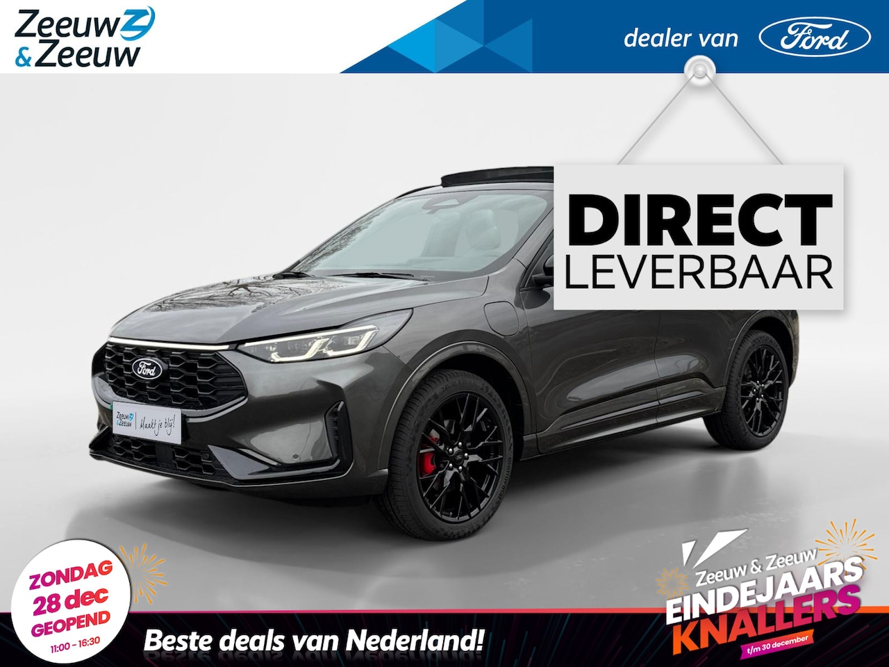 Ford Kuga - 2.5 PHEV Sound Edition | Uit Voorraad Leverbaar | Beperkte Beschikbaarheid | Prijs Inclusi - AutoWereld.nl