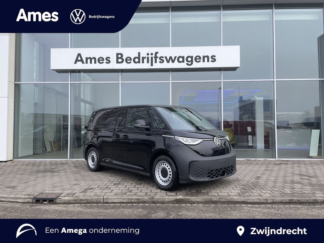 Volkswagen ID. Buzz Cargo - Economy Business 286PK | ACTIEPRIJS | trekhaak | 3 zits | achterdeuren | app connect | ach - AutoWereld.nl