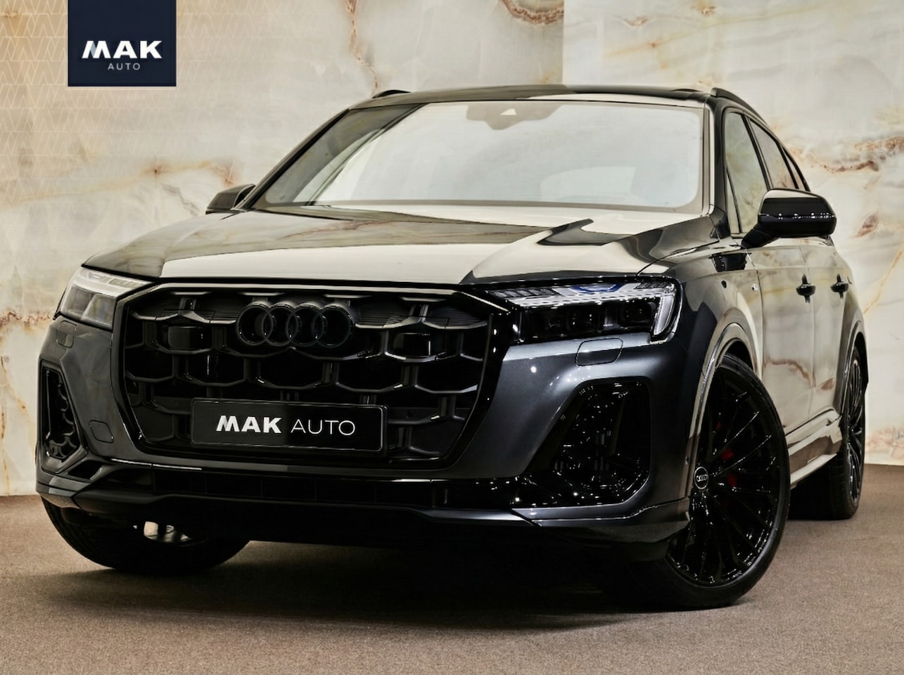 Audi Q7 - 60 TFSI e quattro Pro Line S Competition 60 TFSI e Quattro Pro Line S Competition, pano, B&O adv., carbon extr., nachtzicht, 4W-bes - AutoWereld.nl