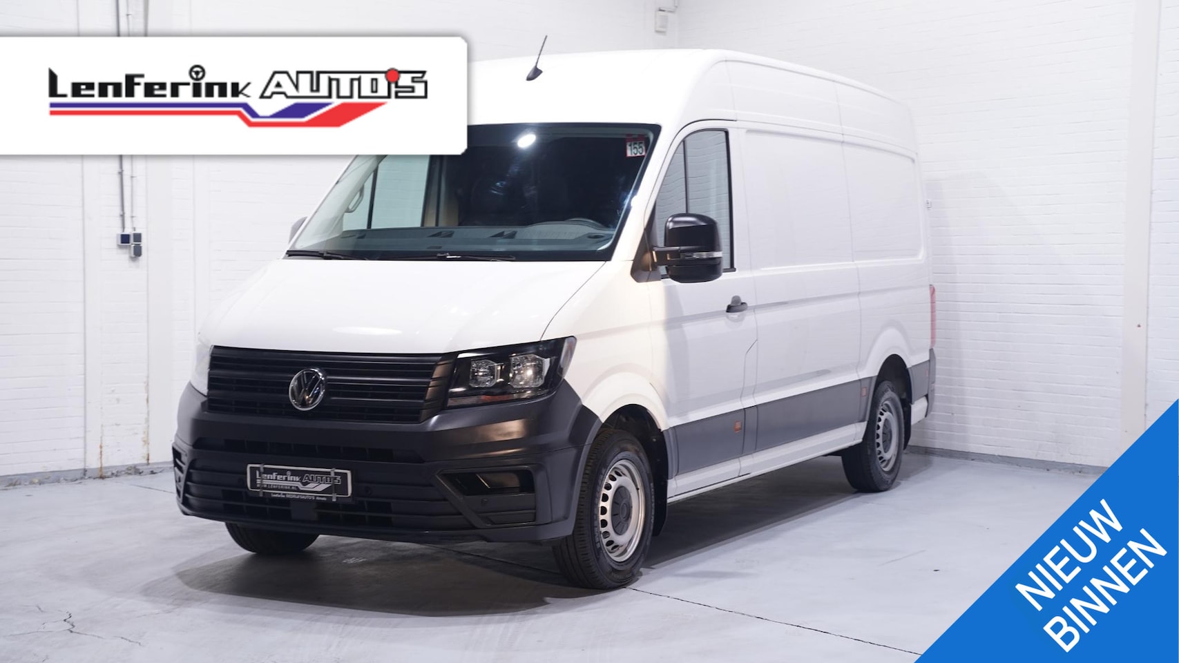 Volkswagen Crafter - 2.0 TDI va 399,- p/mnd, L3H3 Airco, Navi, Apple Carplay, Laadruimte Pakket, PDC V+A, 3-Zit - AutoWereld.nl