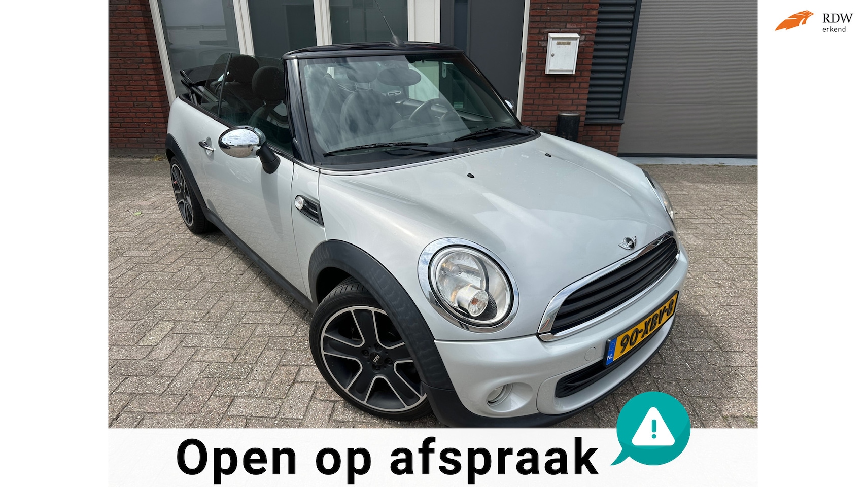 MINI Cabrio - Mini 1.6 One Salt / Airco / PDC / NAP / LM - AutoWereld.nl