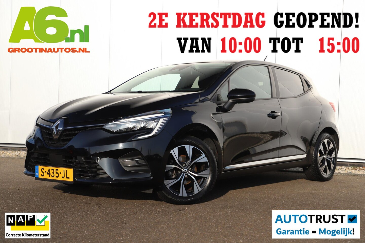 Renault Clio - 1.0 TCe 90 Evolution 16 inch LMV Navigatie Carplay Android Airco Cruise Control Rijstrooks - AutoWereld.nl