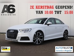 Audi A3 Limousine - 30 TFSI Sport S Line Edition Automaat Half Leder Sportstoelen Nieuwe 18 inch Velgen Vredes