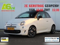 Fiat 500 - 1.0 Hybrid Hey Google Schuifdak 15 inch LMV Half Leder Carplay Navigatie Airco Cruise Cont