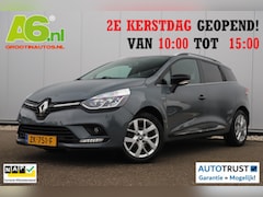 Renault Clio Estate - 0.9 TCe Limited Nardo Grey 16 inch LMV Keyless Navigatie Carplay Airco Cruise Control