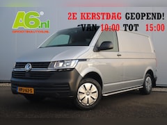 Volkswagen Transporter - 2.0 TDI L1H1 110PK Carplay Android Navigatie Airco Schuifdeur Achterdeuren Sidebars