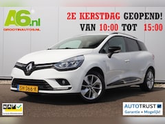 Renault Clio Estate - 0.9 TCe Limited Navigatie Bluetooth Airco Cruise Control 16 inch LMV Getint Glas