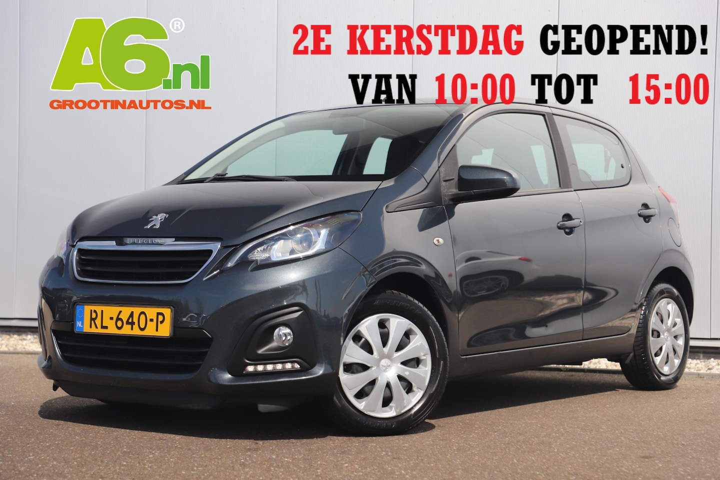 Peugeot 108 - 1.0 e-VTi Active Airco Radio Bluetooth Elektrische Ramen - AutoWereld.nl